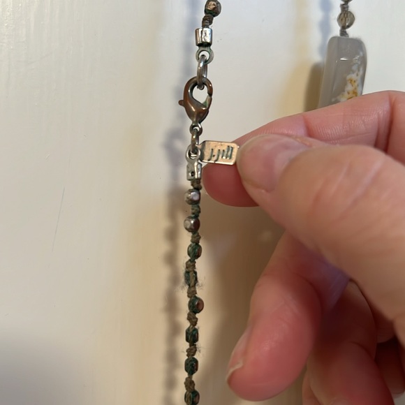 JJill long purple stone necklace - Picture 4 of 4